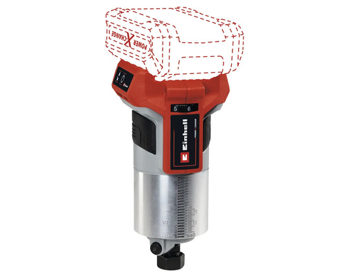 Einhell Akku-Nutfräse ohne Akku