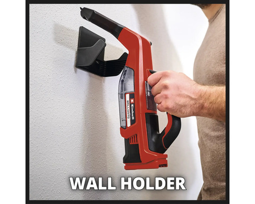 Einhell Brillianto Akku Staubsauger mit Wandhalterung