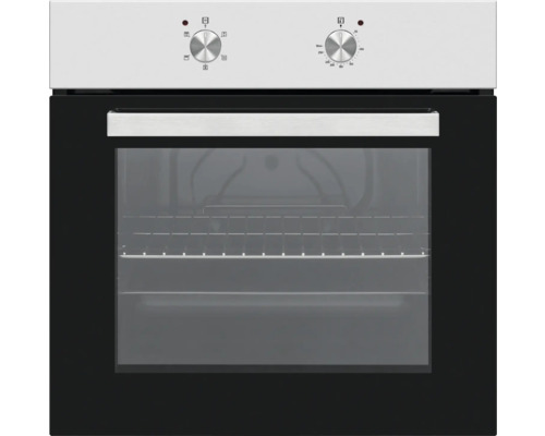 Einbauherd mit Glastür und Drehknöpfen