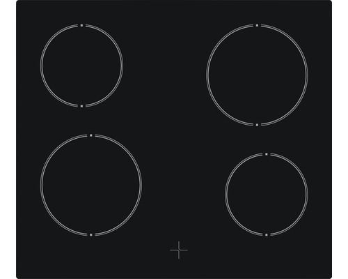 Induktionskochfeld mit vier Kochzonen