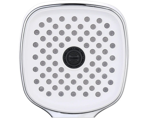 Brausekopf mit runder Form und Wasserdüsen