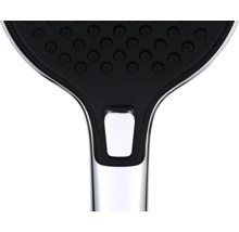 Handbrause AVITAL Brasla rund Ø 130 mm chrom / schwarz-thumb-2