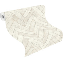 Tapetenrolle mit Ziegelmuster