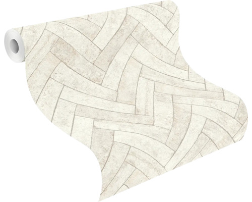 Tapetenrolle mit Ziegelmuster