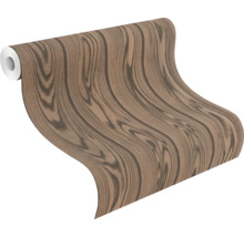 Tapetenrolle mit Holzoptik