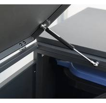 Mülltonnenbox WESTMANN Kubus 5 80 x 332 x 116 cm anthrazit
