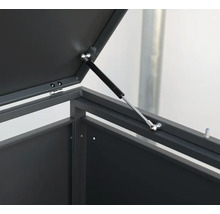 Mülltonnenbox WESTMANN Kubus 5 80 x 332 x 116 cm anthrazit