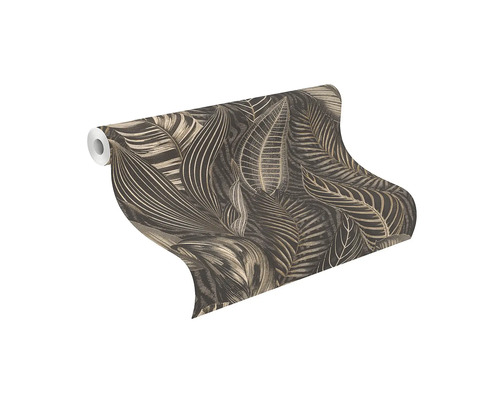 Rolle Tapete mit Blättermuster