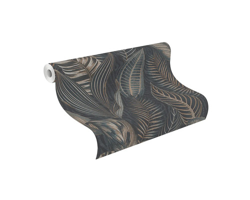 Tapetenrolle mit Blattmuster