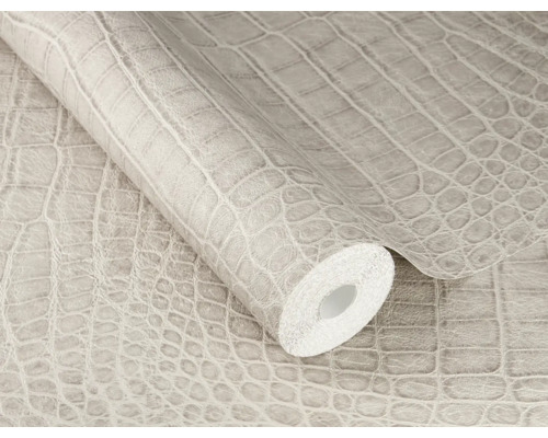 Tapetenrolle mit Krokodillederoptik