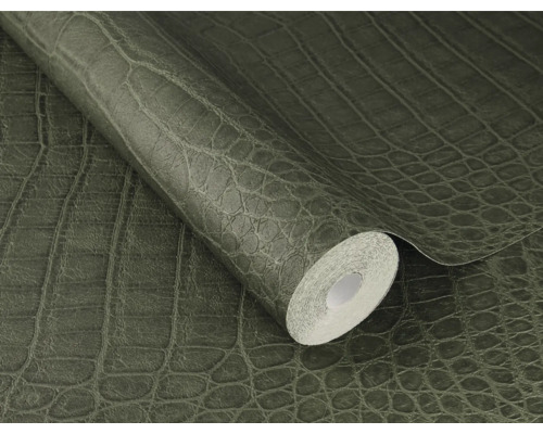 Tapetenrolle mit Krokodilleder-Optik