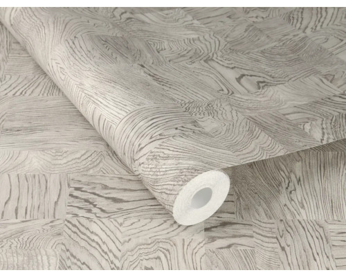 Tapetenrolle mit Holzstruktur