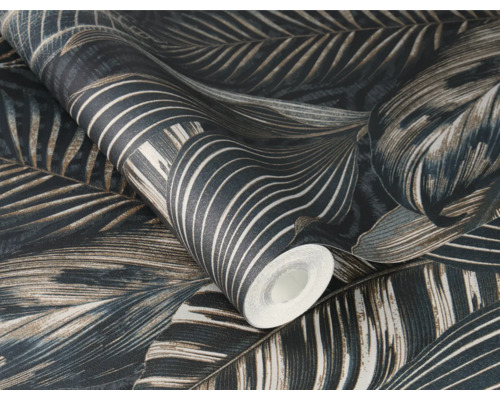 Tapetenrolle mit Blättermuster