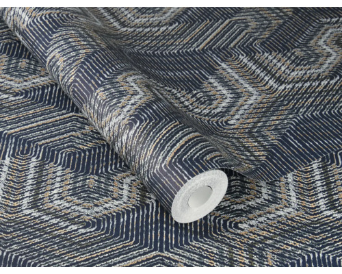 Tapetenrolle mit grafischem Muster für die Wandgestaltung
