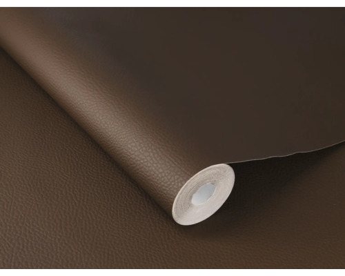 Rolle braune Tapete mit Lederstruktur