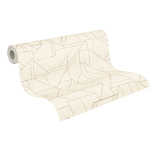 Tapetenrolle mit geometrischem Muster
