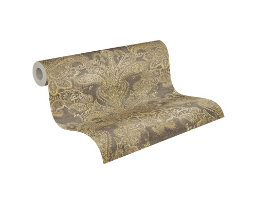 Tapetenrolle mit Paisley Muster