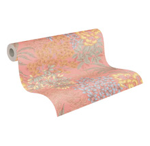 Tapetenrolle mit floralem Muster