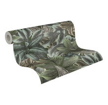 Tapetenrolle mit Blattmuster