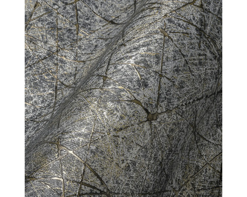 Nahaufnahme einer strukturierten Tapete mit grafischem Muster