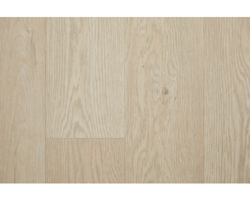 Detailaufnahme eines hellem Laminatbodens mit Holzstruktur