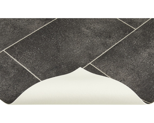 Vinylboden in Fliesenoptik