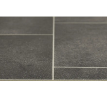 Nahaufnahme von Vinylbodenplatten mit Fugen