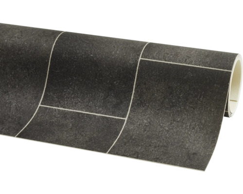 Gerollter PVC-Bodenbelag in Steinoptik