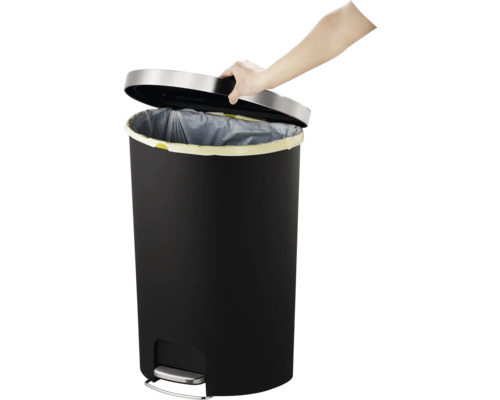 Abfalleimer mit Pedal und Müllbeutel