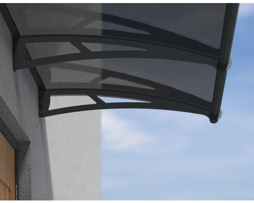 Haustürvordach aus Polycarbonat