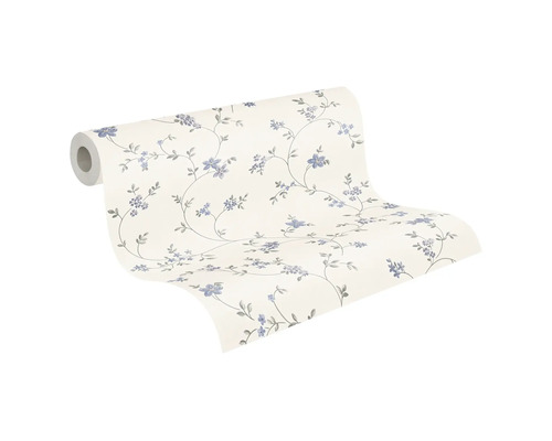 Tapetenrolle mit Blumenmuster