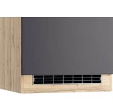 Held Möbel Backofen/Kühlumbauschrank für 88er Einbaukühlschrank PISA BxTxH 60 x 60 x 166 cm grau matt zerlegt Anschlag reversibel 449.6311
