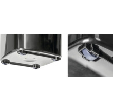 Aquarium-Außenfilter Aquael HYPERMAX Aussenfilter für Aquarien bis ca. 1800l, Förderleistung elektronisch regelbar bis 4500 l/h,sehr leise, 18 - 36 W, 24 -V- Spannung, Filtervolumen 15,9 l + Vorfilter, schwarz-thumb-6
