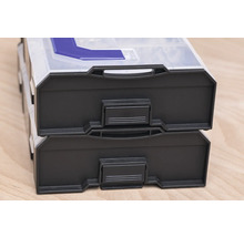 Werkzeugbox Industrial L-BOXX Mini 260 x 63 x 156 mm inkl. Trennstege schwarz-thumb-4