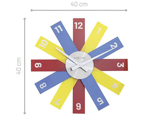 Nextime Wanduhr, Durchmesser 40 cm