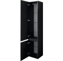 Hochschrank Pelipal Napoli, Cavallino, Milano BxHxT 35 x 169 cm x 35 cm Frontfarbe schwarz matt matt-thumb-1