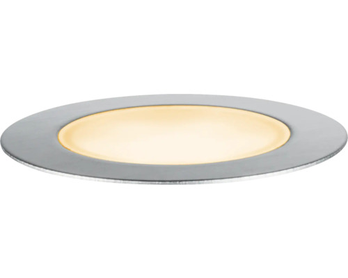 Runde Einbauleuchte mit Metalleinfassung