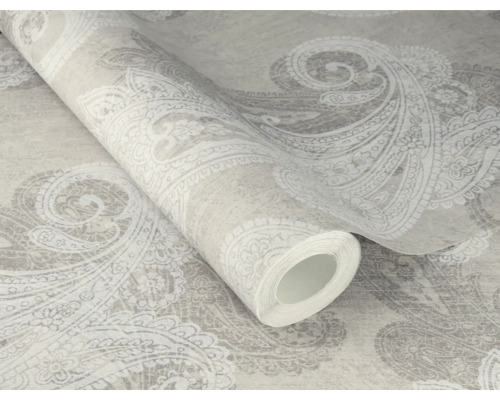 Tapetenrolle mit Paisley Muster