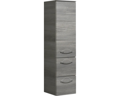 Hochschrank mit drei Schubladen und einer Tür