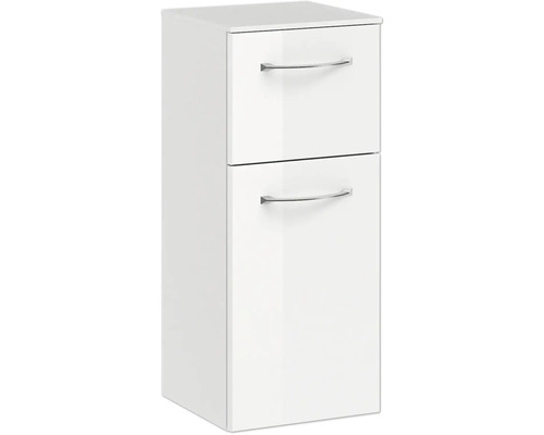 Hochschrank mit zwei Schubladen für das Badezimmer