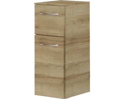 Hochschrank mit zwei Schubladen für Badezimmer
