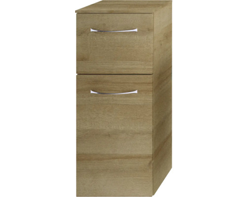 Badezimmer Hochschrank mit zwei Schubladen