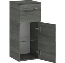 Badezimmer-Hängeschrank mit Schublade und Tür mit Glasregal