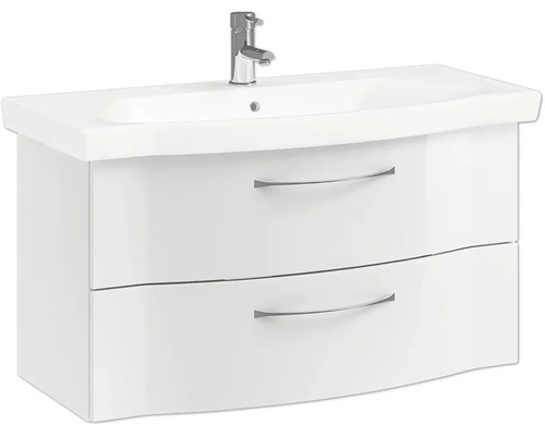 Waschtisch mit Unterschrank und zwei Schubladen