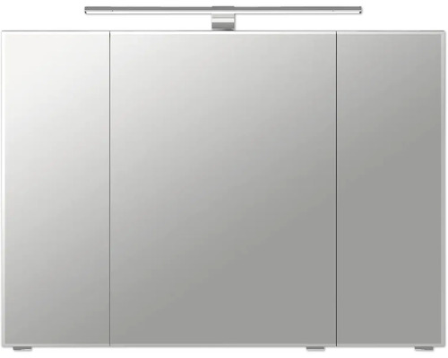 Spiegelschrank mit drei Türen und Beleuchtung