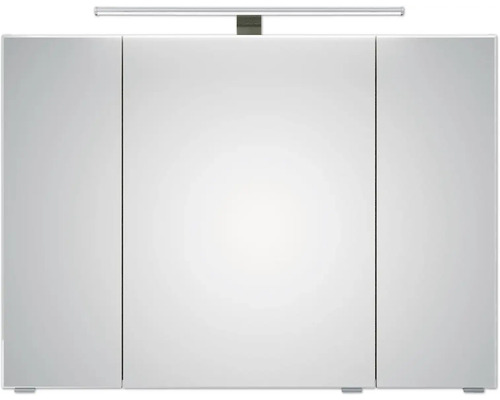 Spiegelschrank mit drei Türen und Beleuchtung