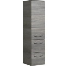 Hochschrank mit drei Schubladen im Holzdesign