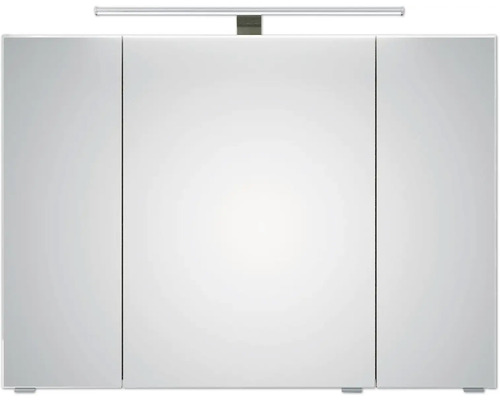 Spiegelschrank mit drei Türen und Beleuchtung