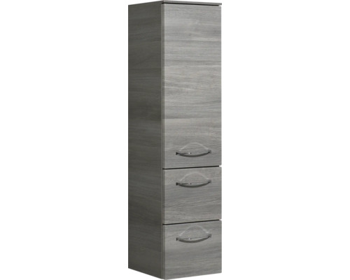 Hochschrank mit drei Schubladen und einer Tür