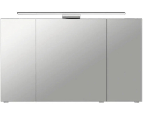 Spiegelschrank mit drei Türen und Beleuchtung